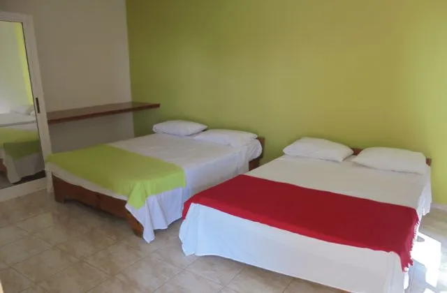 Hotel La Loma Miches room 2 grands bed